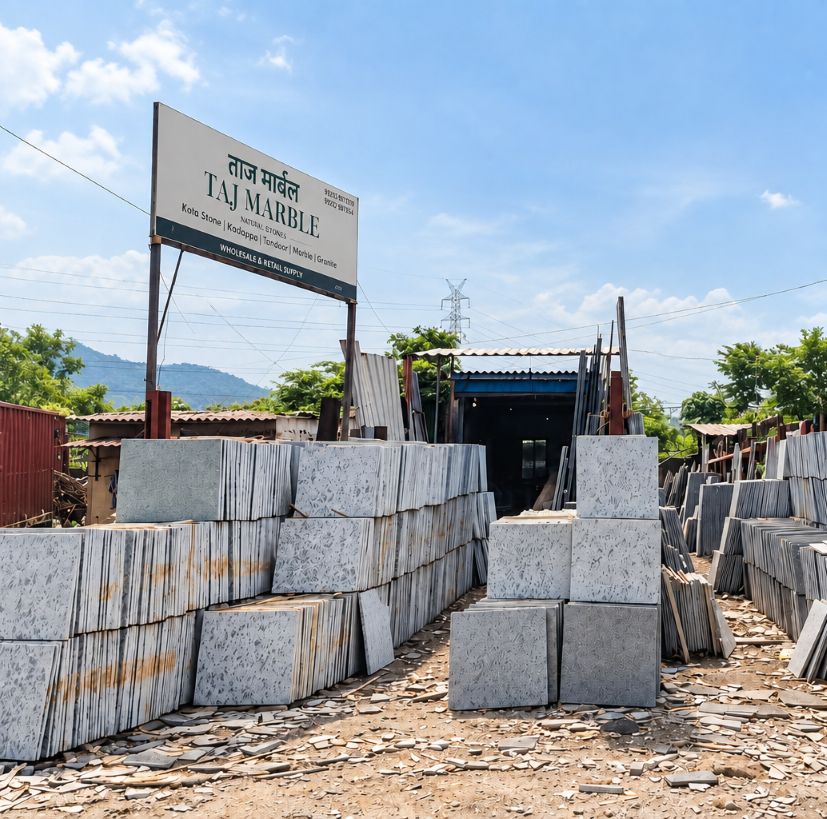 Natural stone application